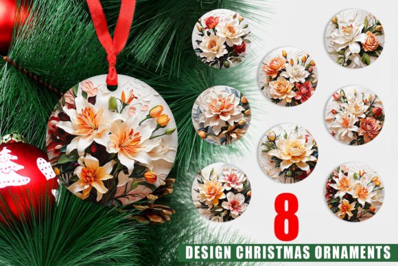 Download Ornament 3D Lily Flower Painting - Painting Collection