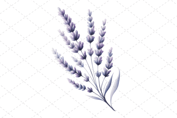 Download Lavender Bliss Watercolor Clipart - Premium Resources